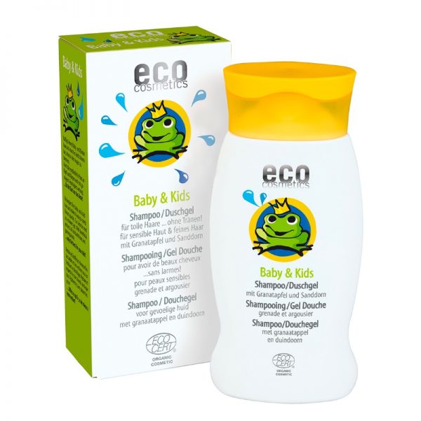 Duschgel und Shampoo für Babies von eco cosmetics