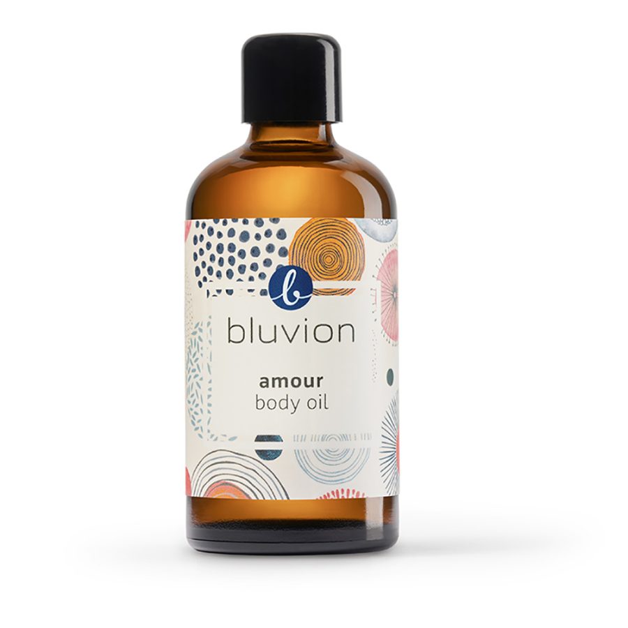 Amour Massageöl und Körperöl von Bluvion im cosa Kosmetik Onlineshop