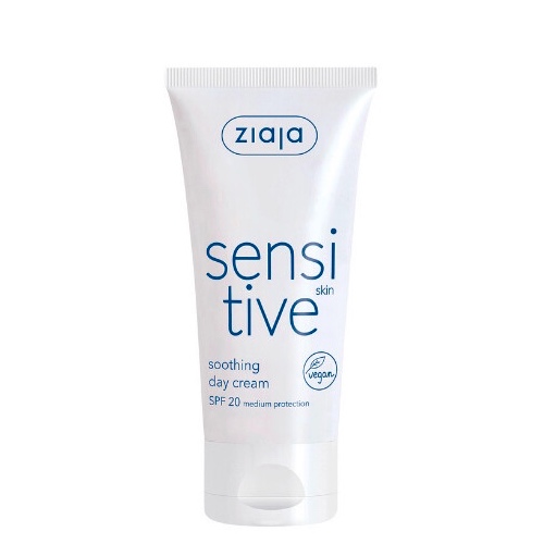 Die Sensitive Tagescreme für sensible Haut mit SPF 20 von Ziaja im cosa Kosmetik Onlineshop