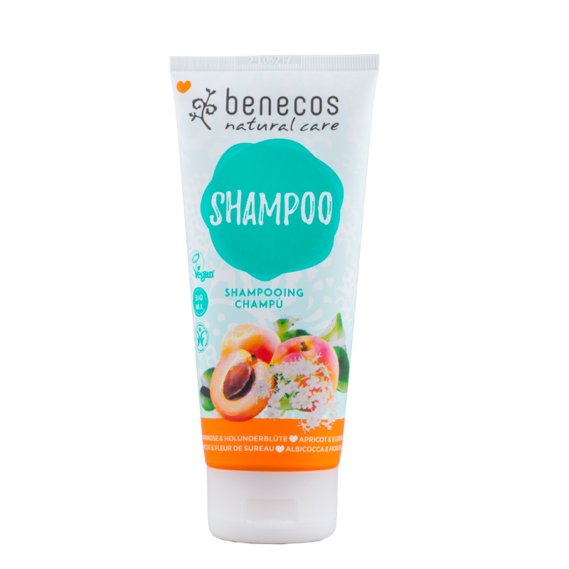 Natürliches Shampoo mit Aprikosenduft von Benecos