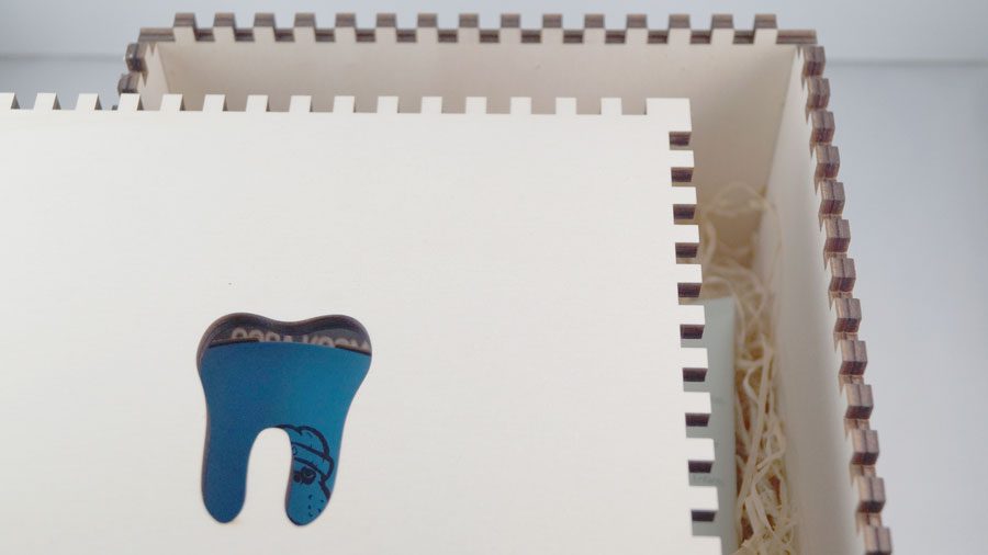 Zahnbox gelasert als perfektes Geschenk für Kinder